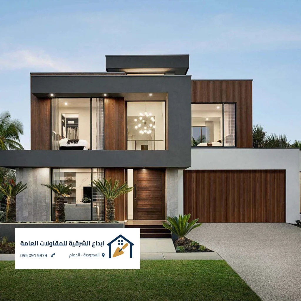 ديكورات داخلية وخارجية الشرقية - فيلا بتصميم عصري