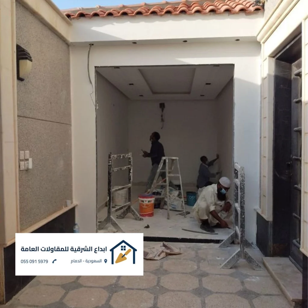 متانة وجودة في بناء ملاحق وغرف الشرقية في الخبر